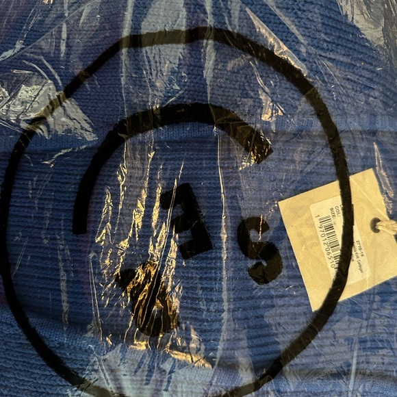 SEROYA KAMILA BLUE KNIT CARDIGAN SIZE XSMALL - Picture 5 of 6